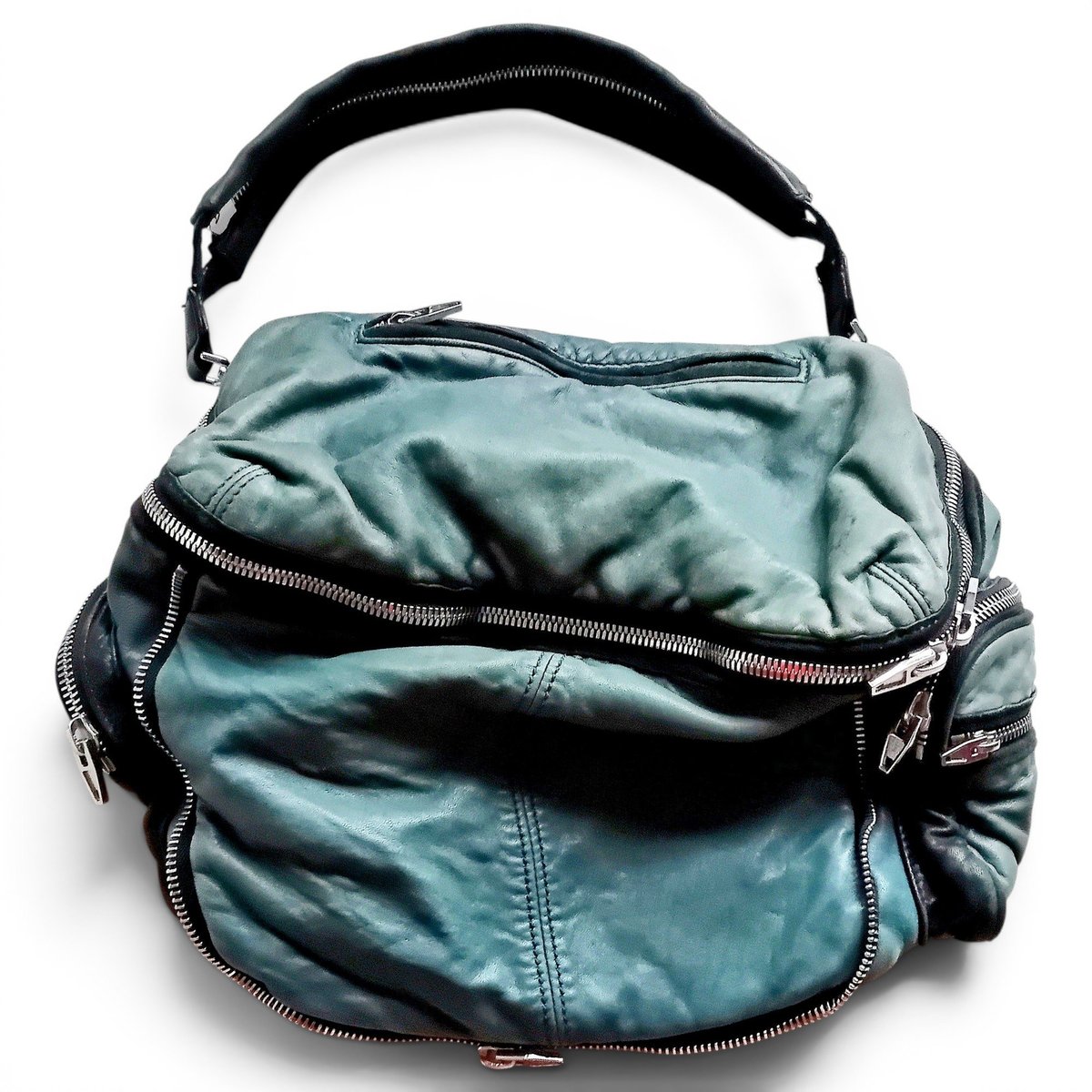Leather handbag