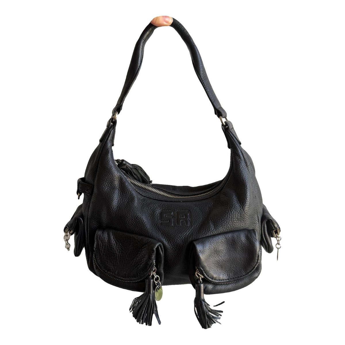 Leather handbag