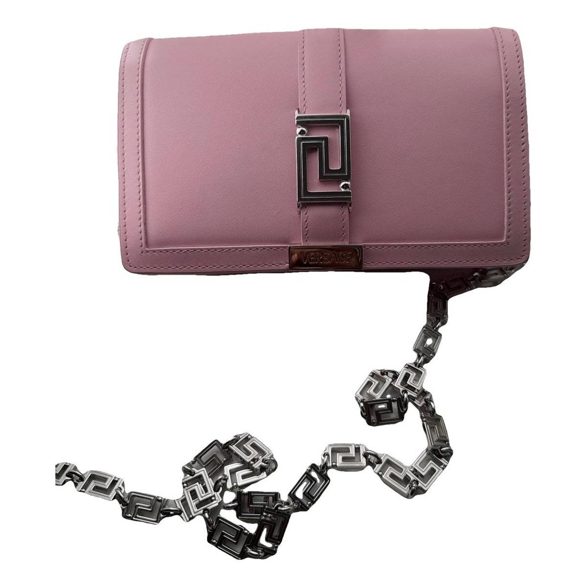 Greca Goddess leather handbag