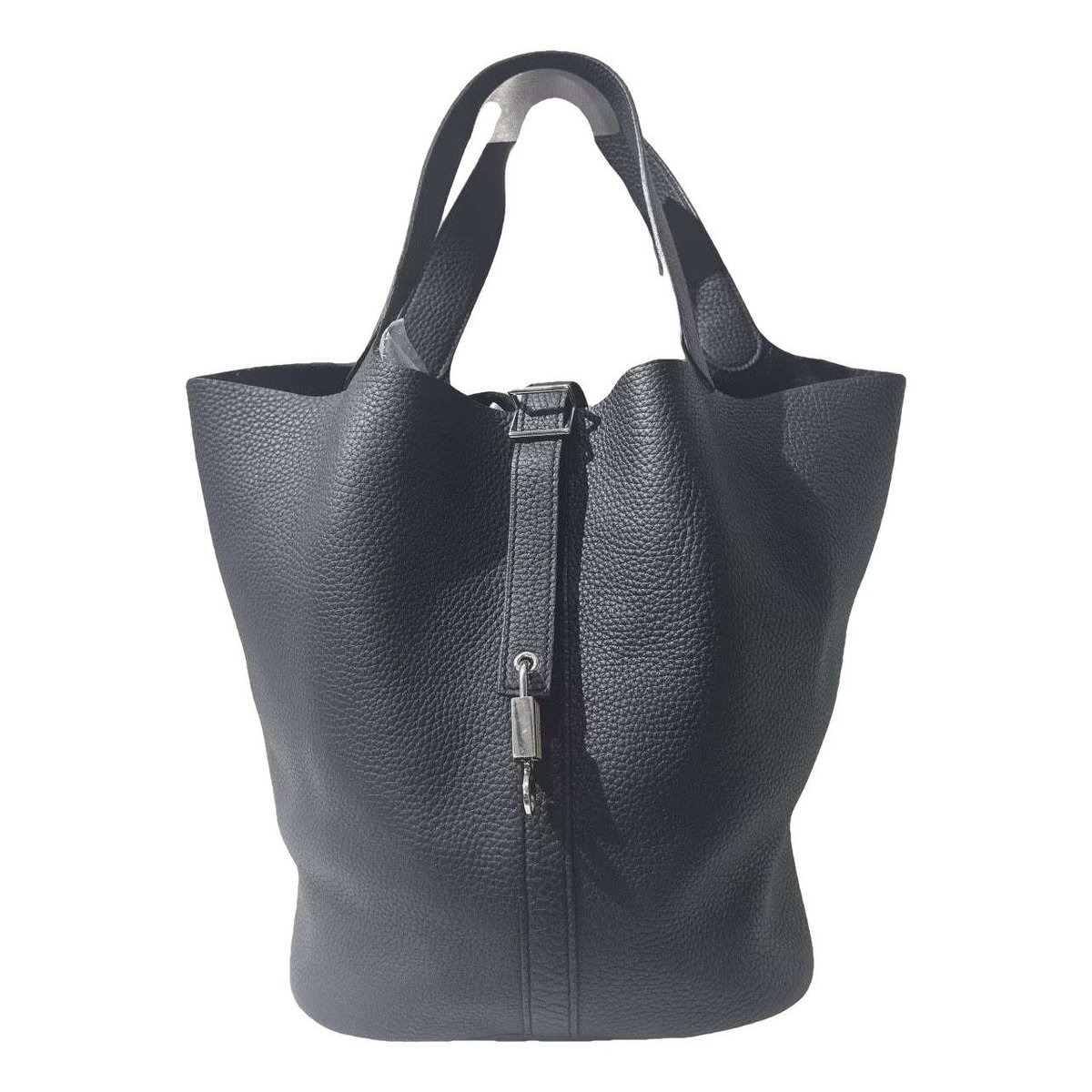 Picotin leather handbag