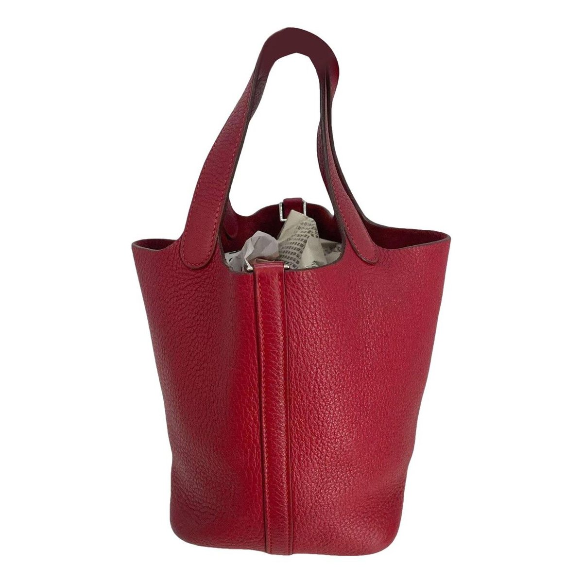 Picotin leather handbag