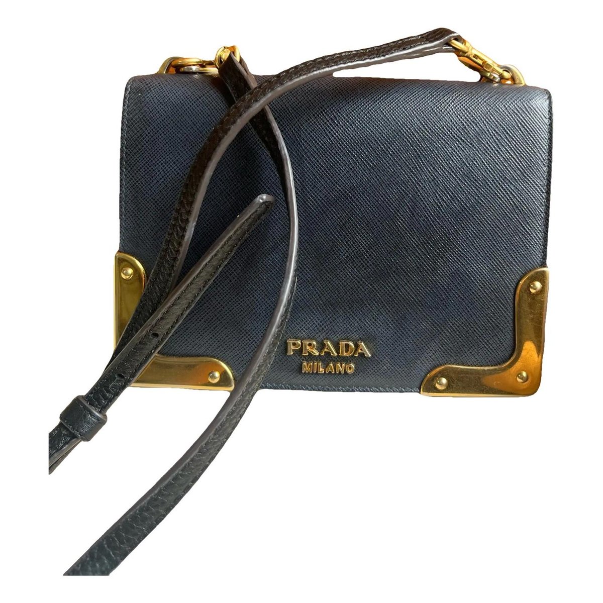 Cahier leather crossbody bag