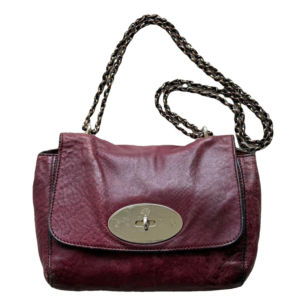 Lily leather crossbody bag