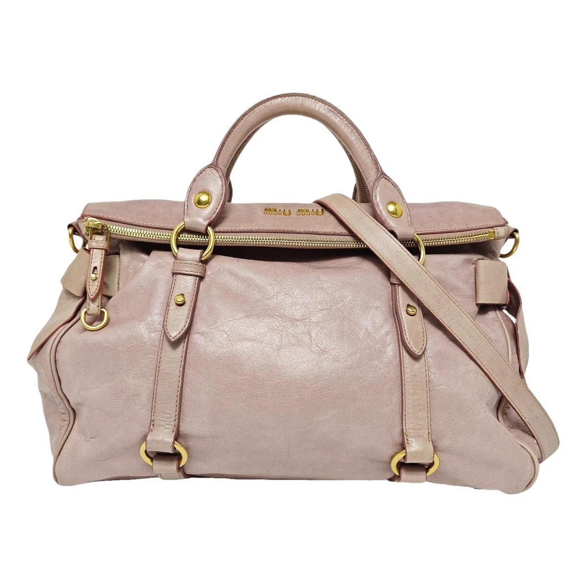 Vitello leather handbag