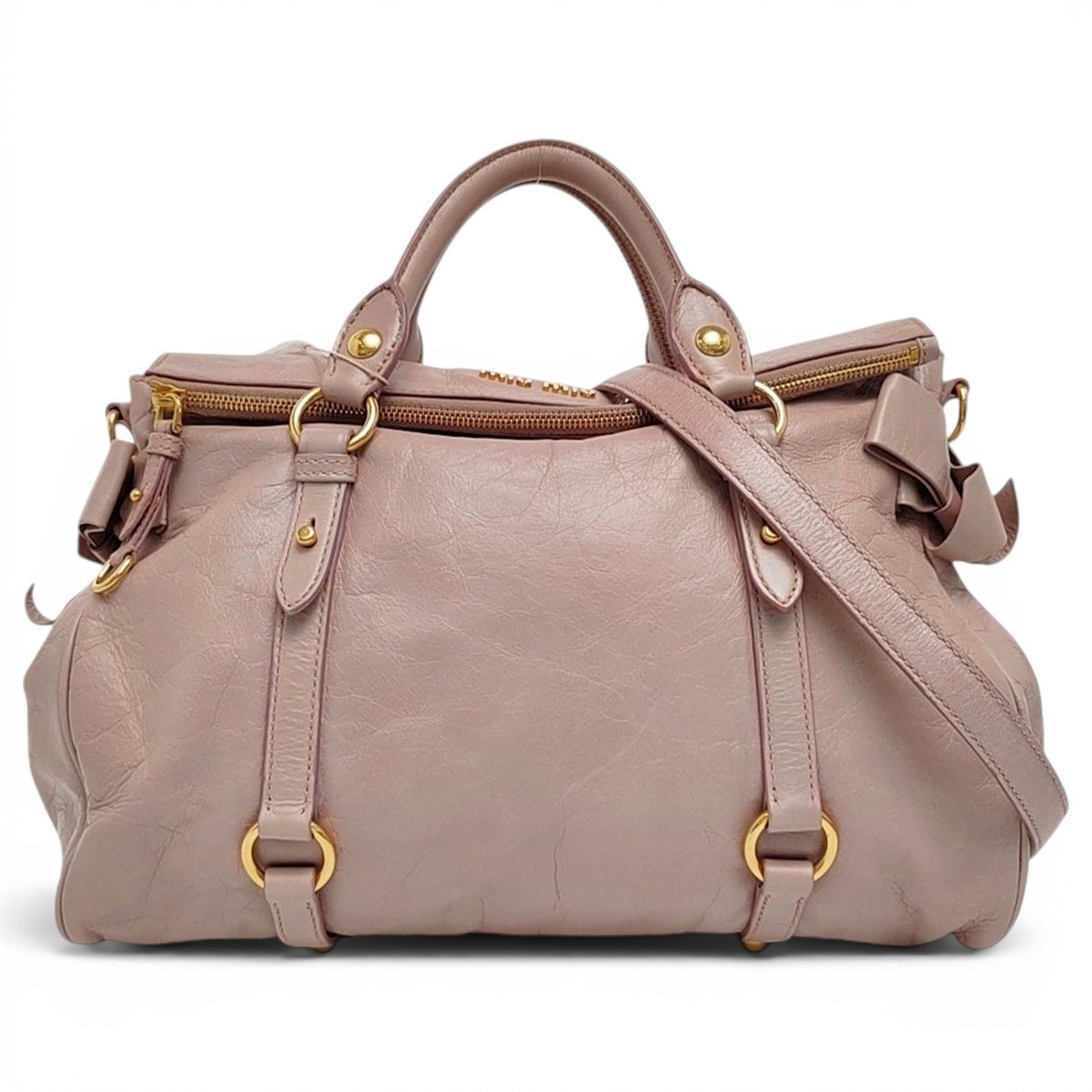 Vitello leather handbag