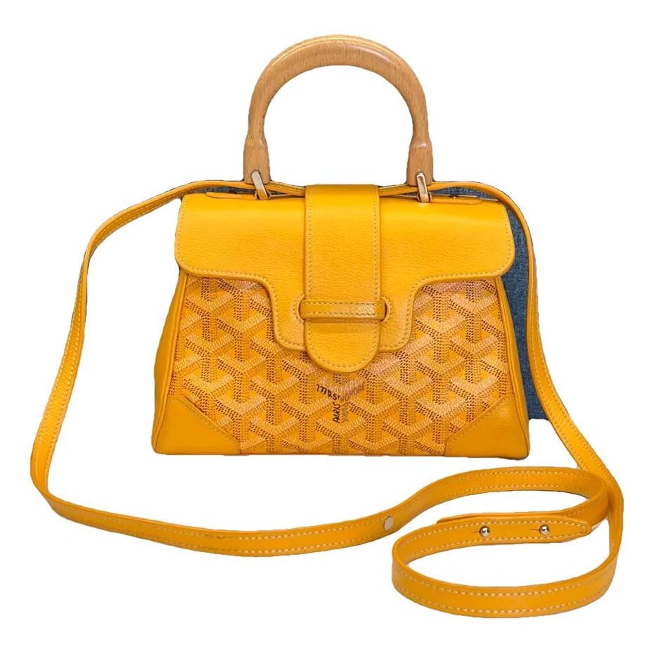 Saïgon leather crossbody bag