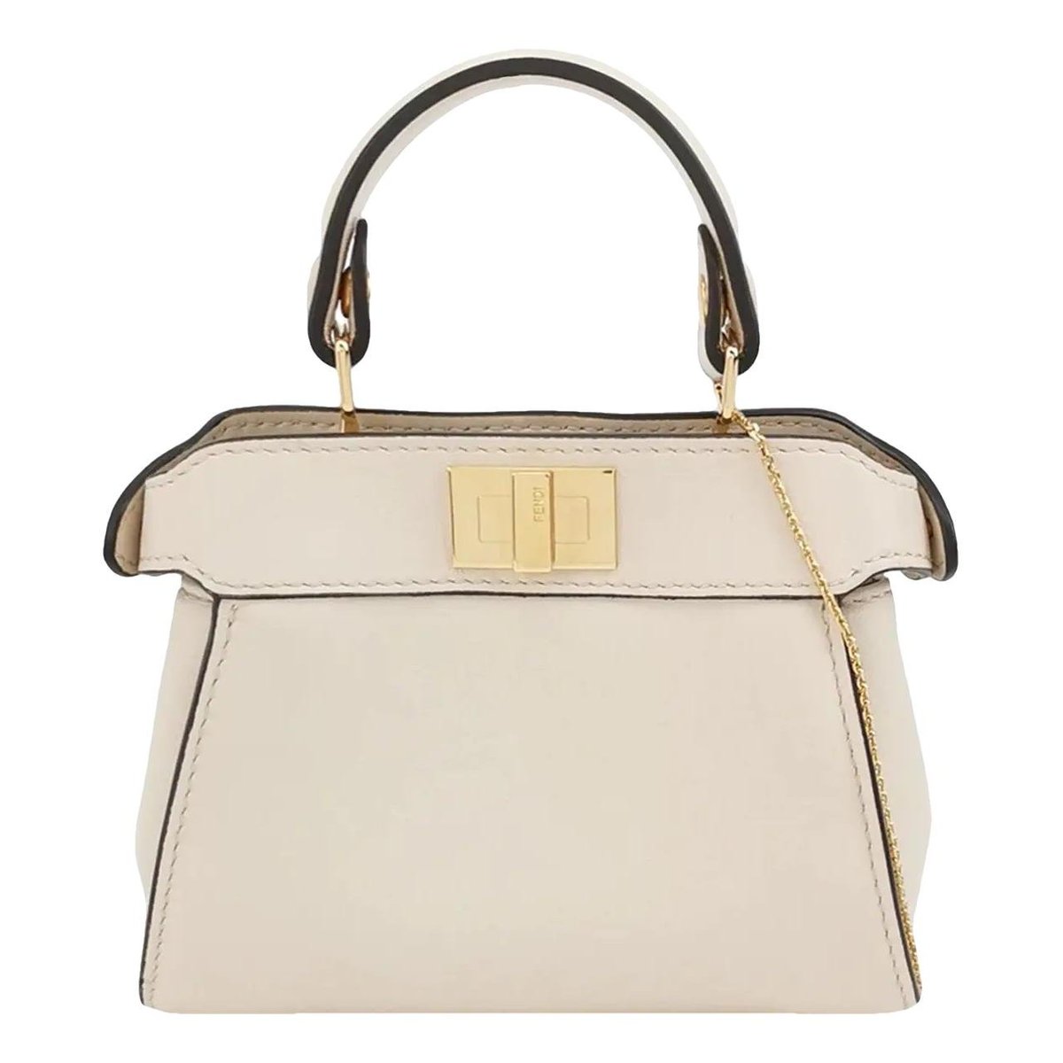 Peekaboo leather crossbody bag
