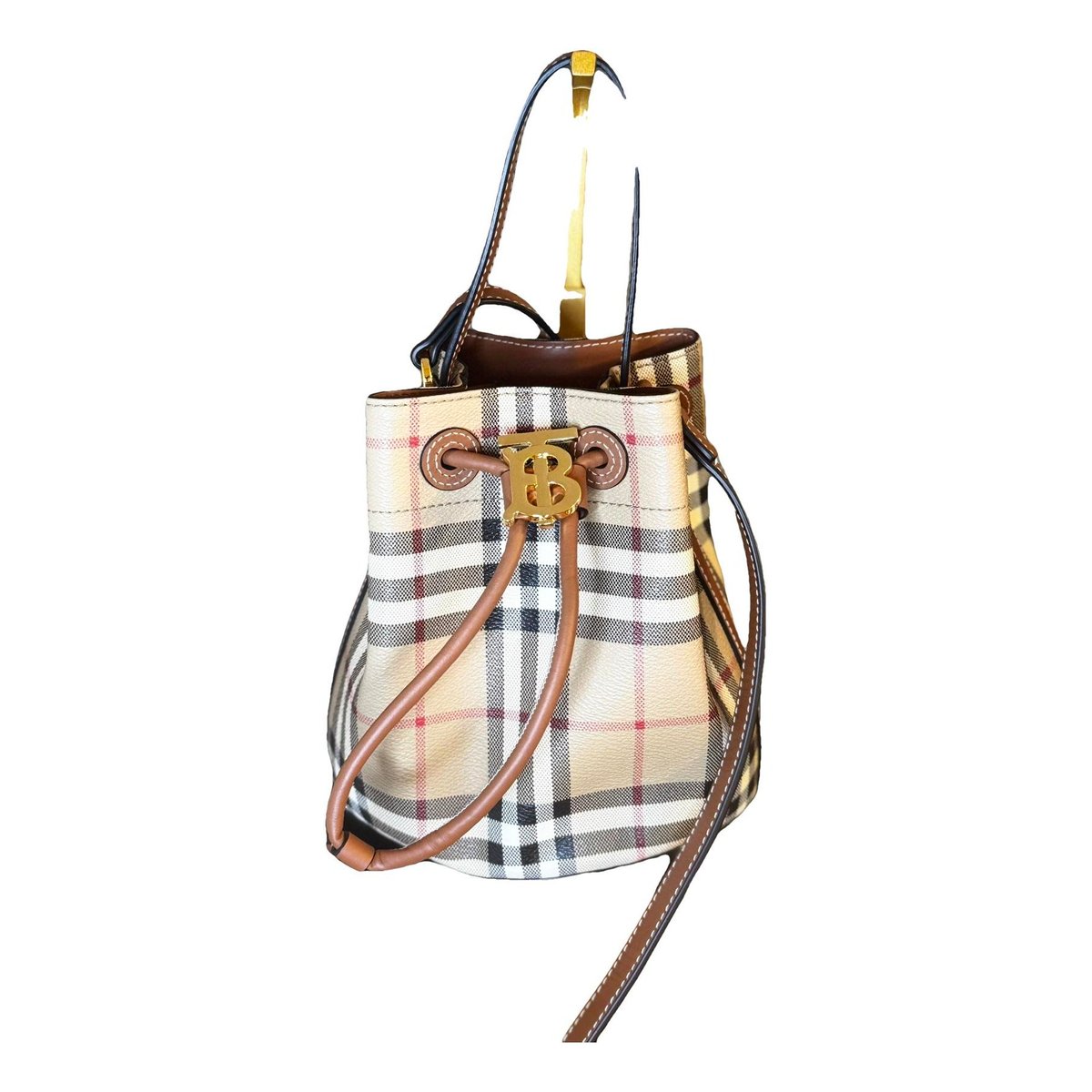 TB Bag Bucket Mini leather handbag
