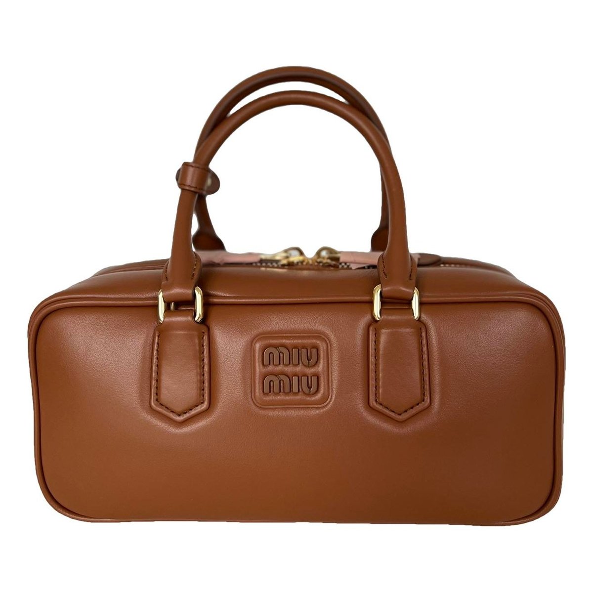 Arcadie leather handbag