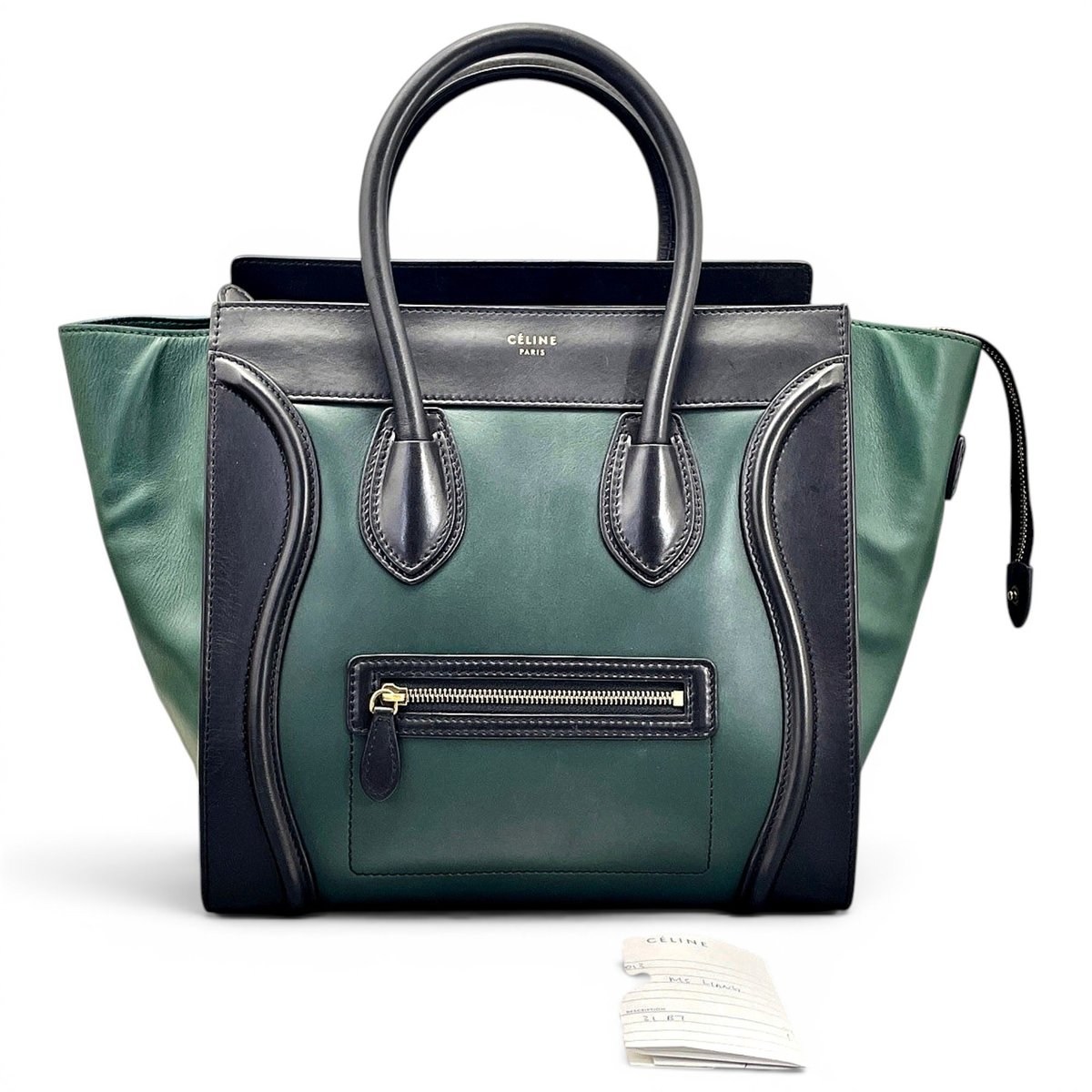 Luggage leather handbag