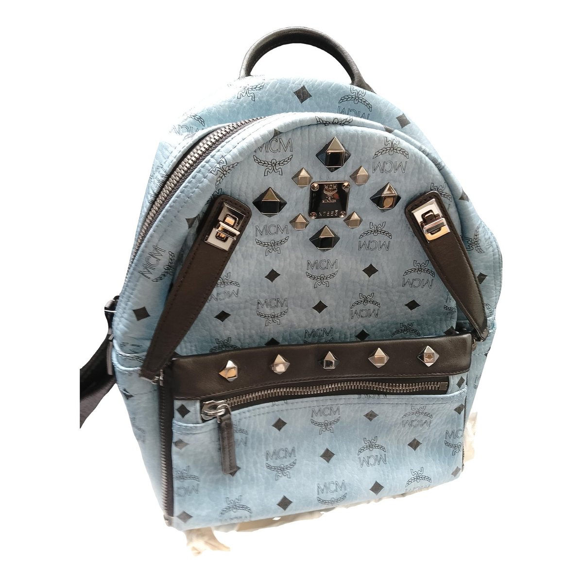 Stark leather backpack