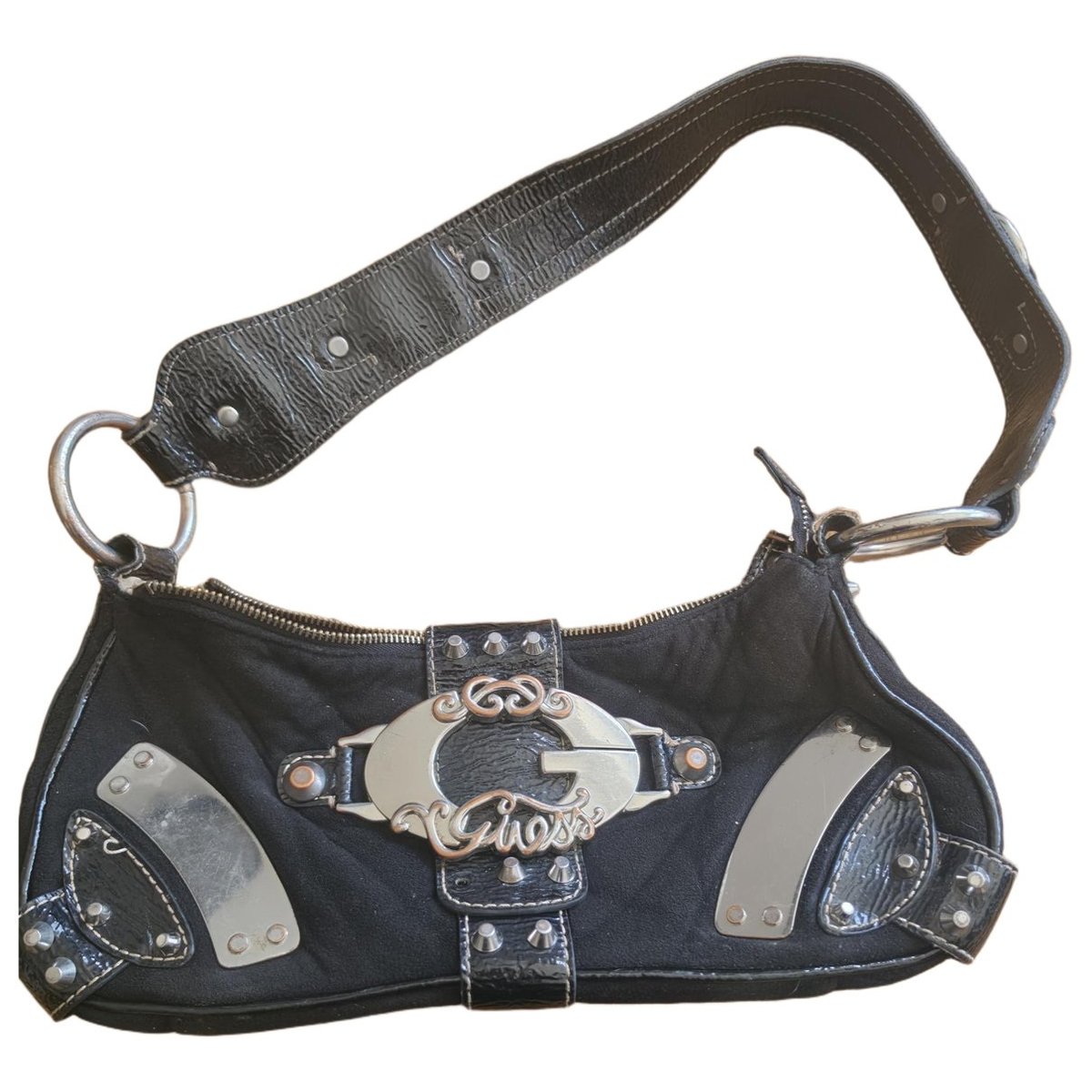 Velvet handbag