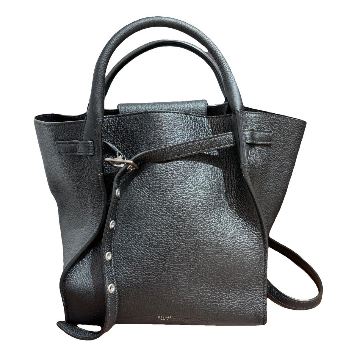 Big Bag leather handbag
