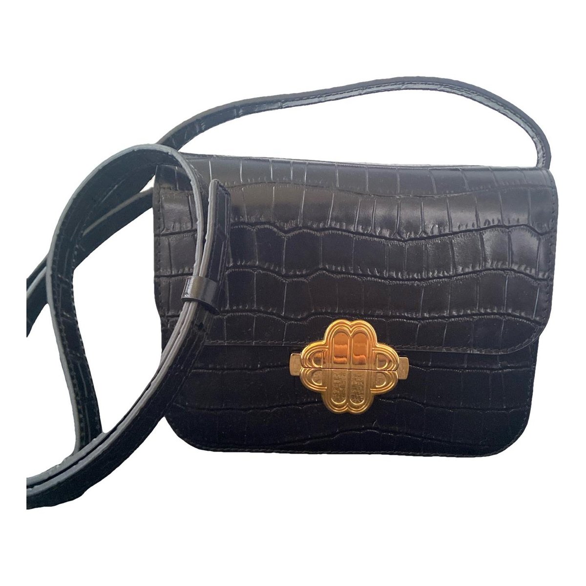 Leather crossbody bag