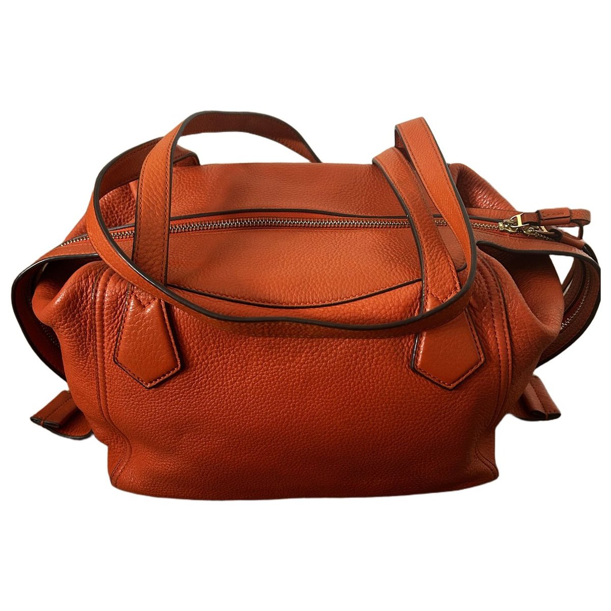 Leather handbag