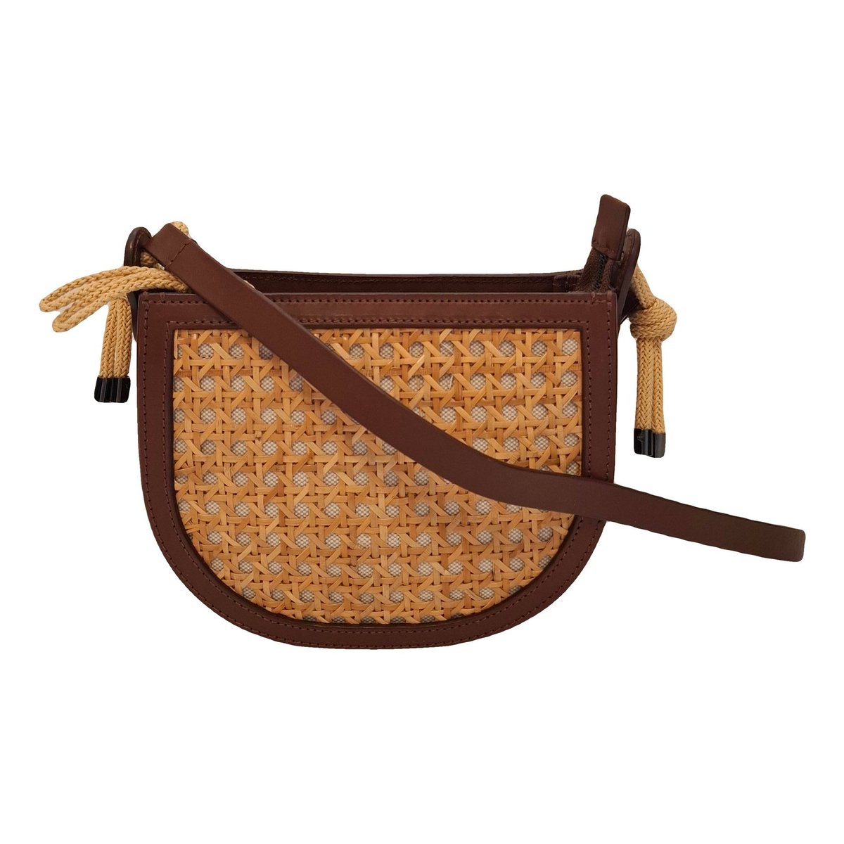 Leather crossbody bag