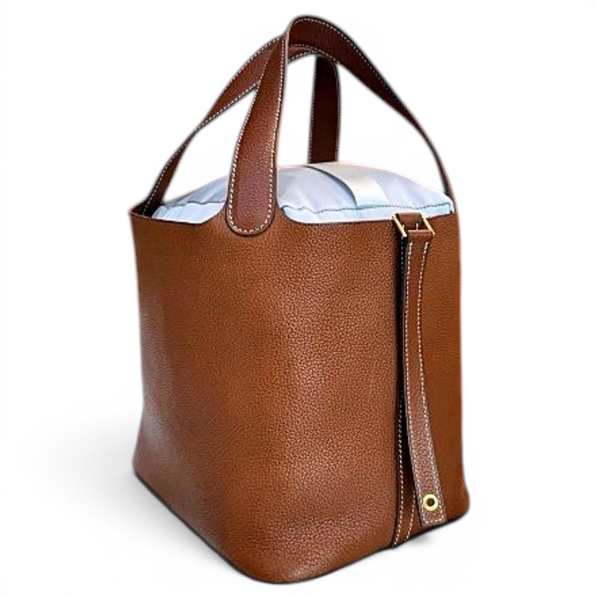 Picotin leather handbag