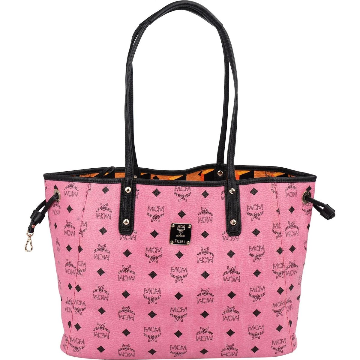 Boston leather handbag