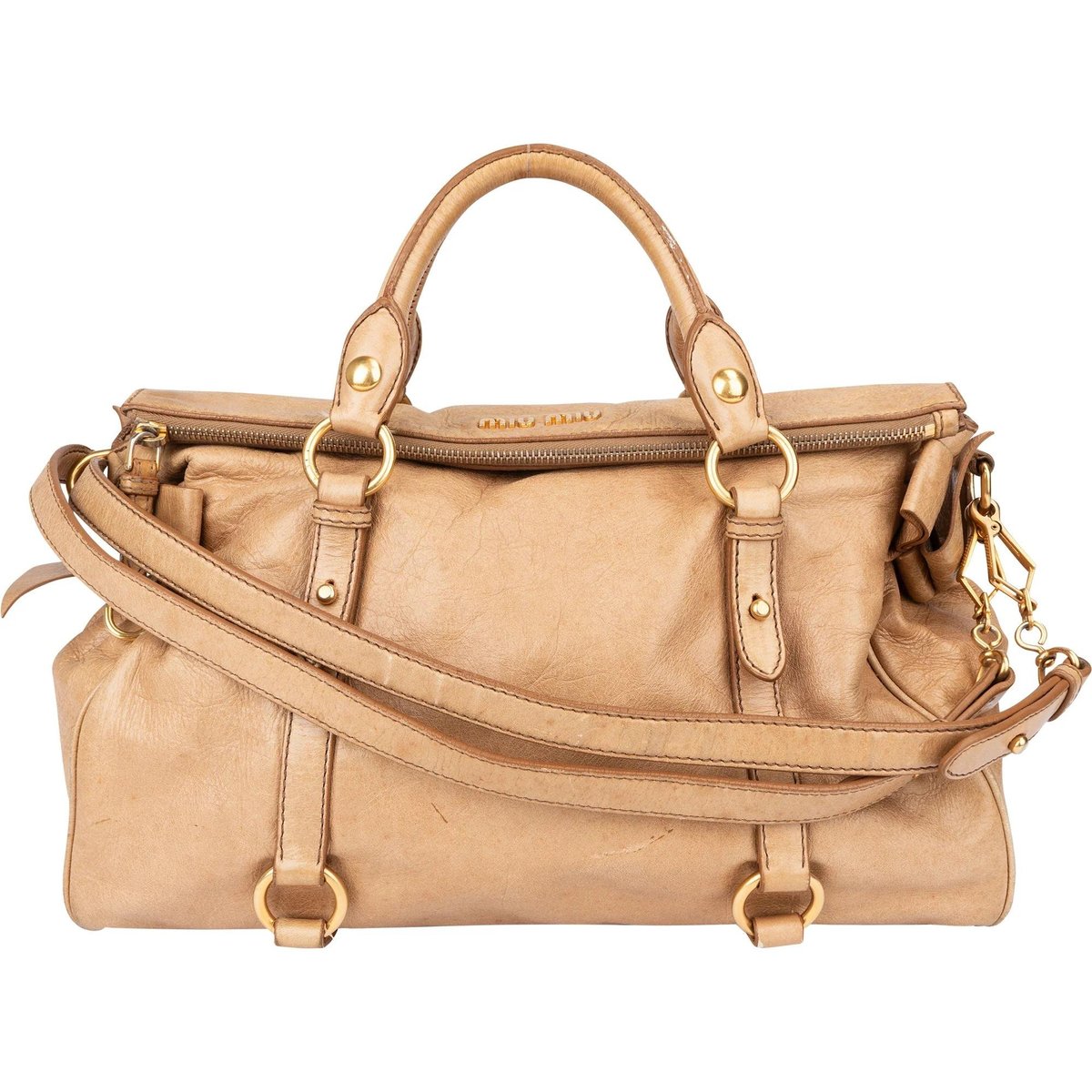 Vitello leather handbag