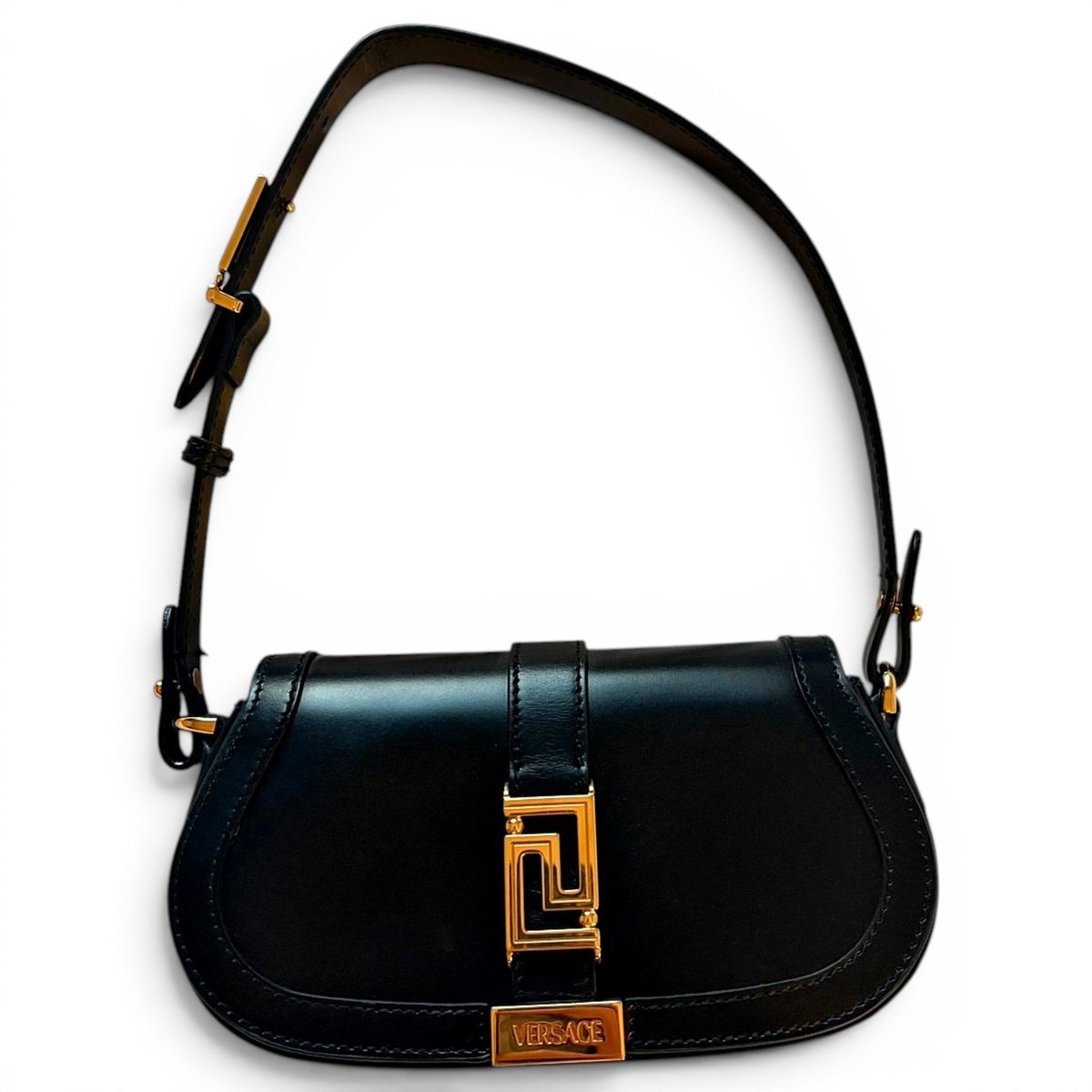 Greca Goddess leather handbag