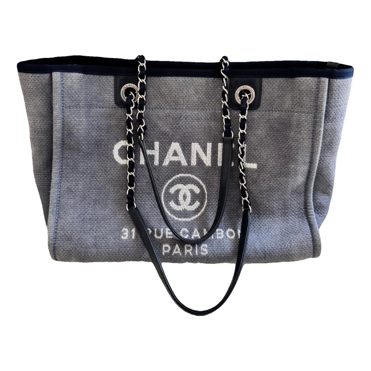 Deauville Chain cloth tote