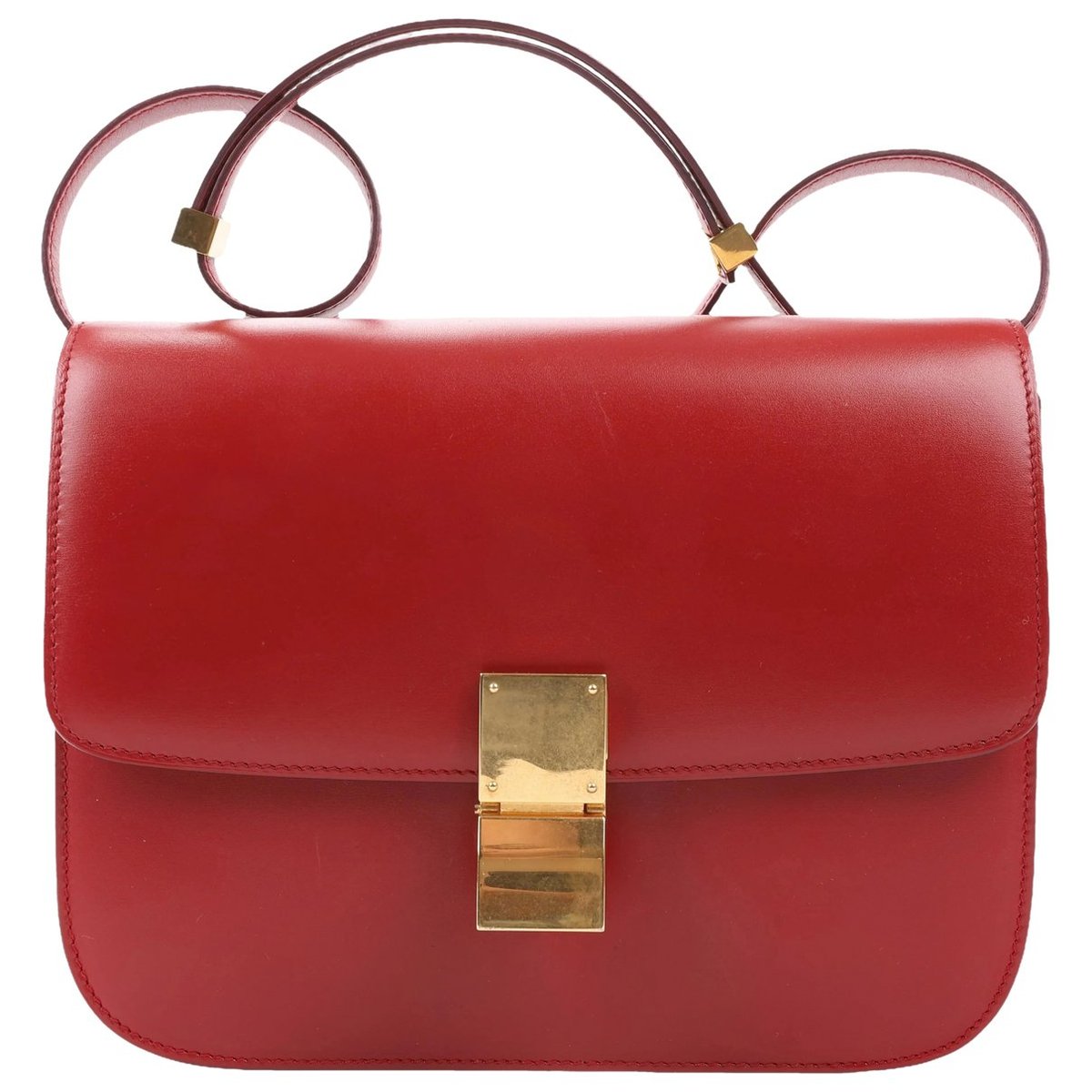 Classic leather crossbody bag