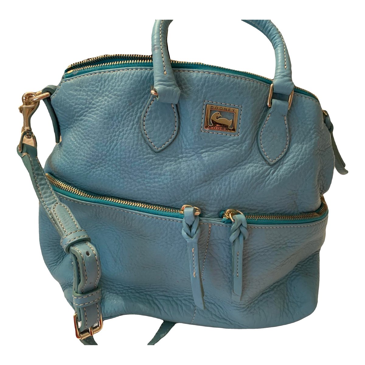 Leather handbag