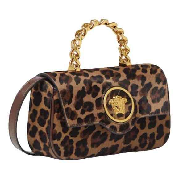 La Medusa leather handbag