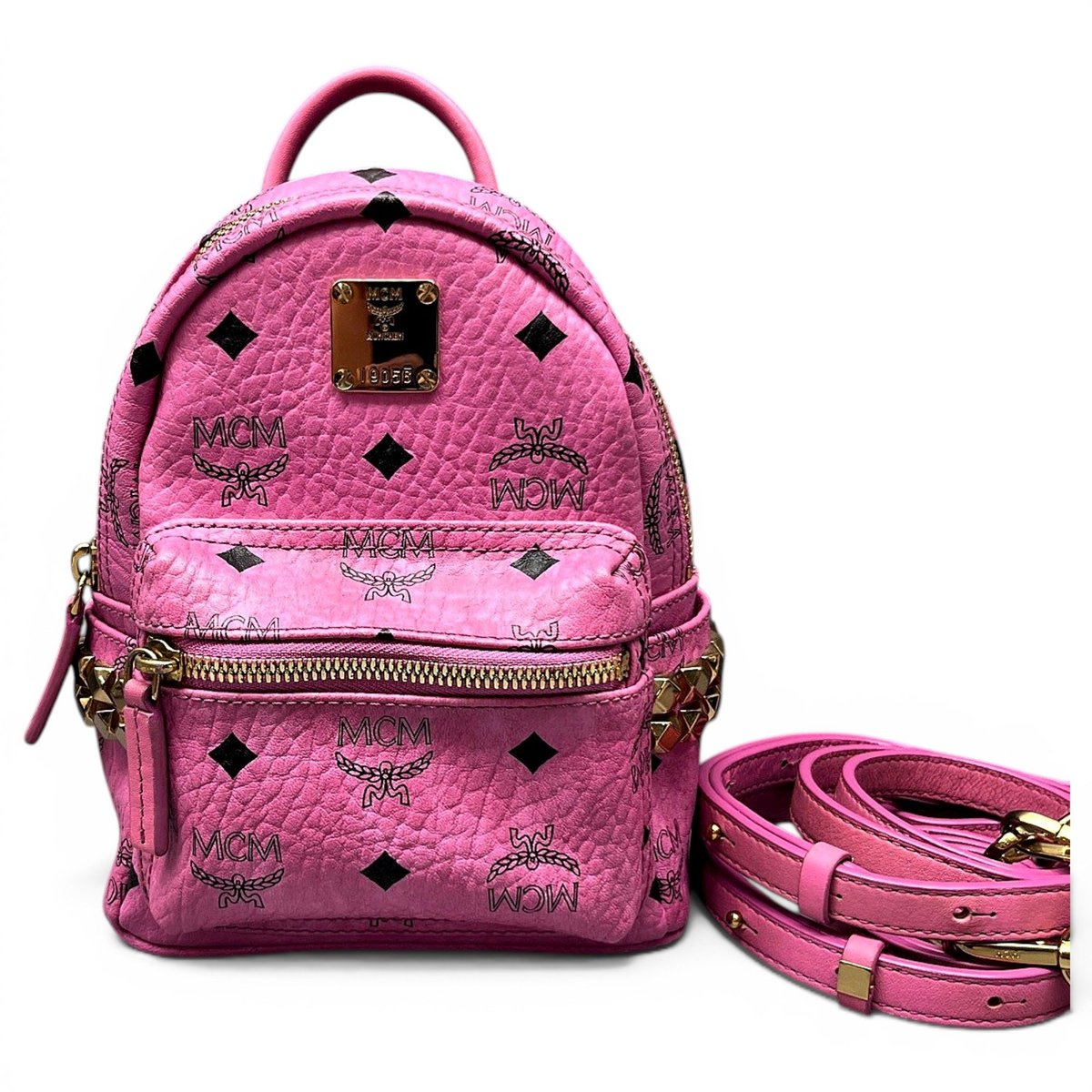 Stark leather backpack