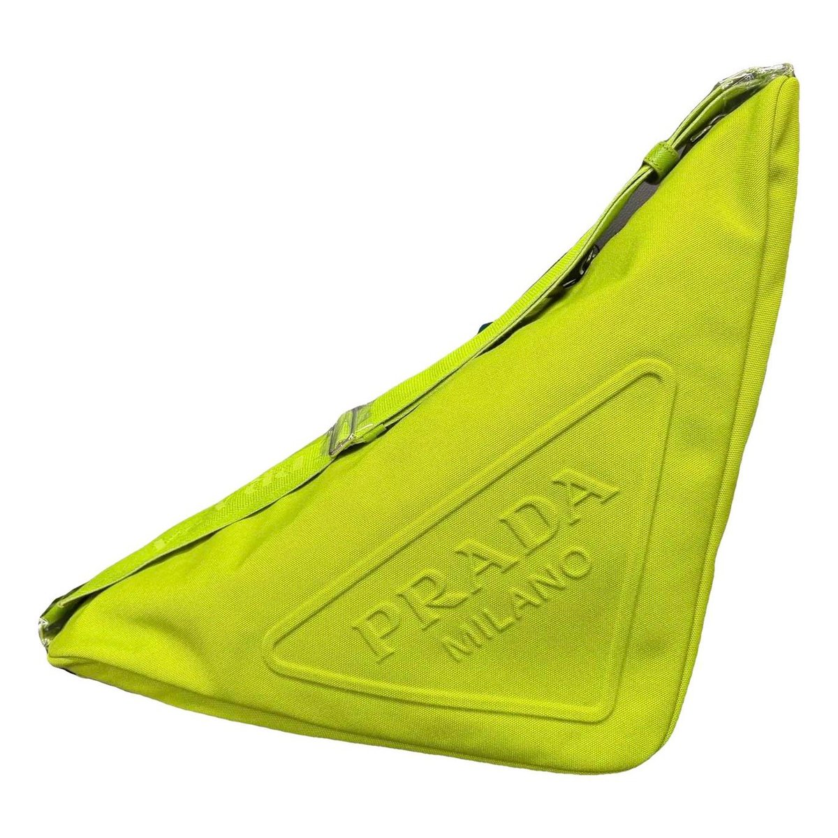 Triangle cloth handbag