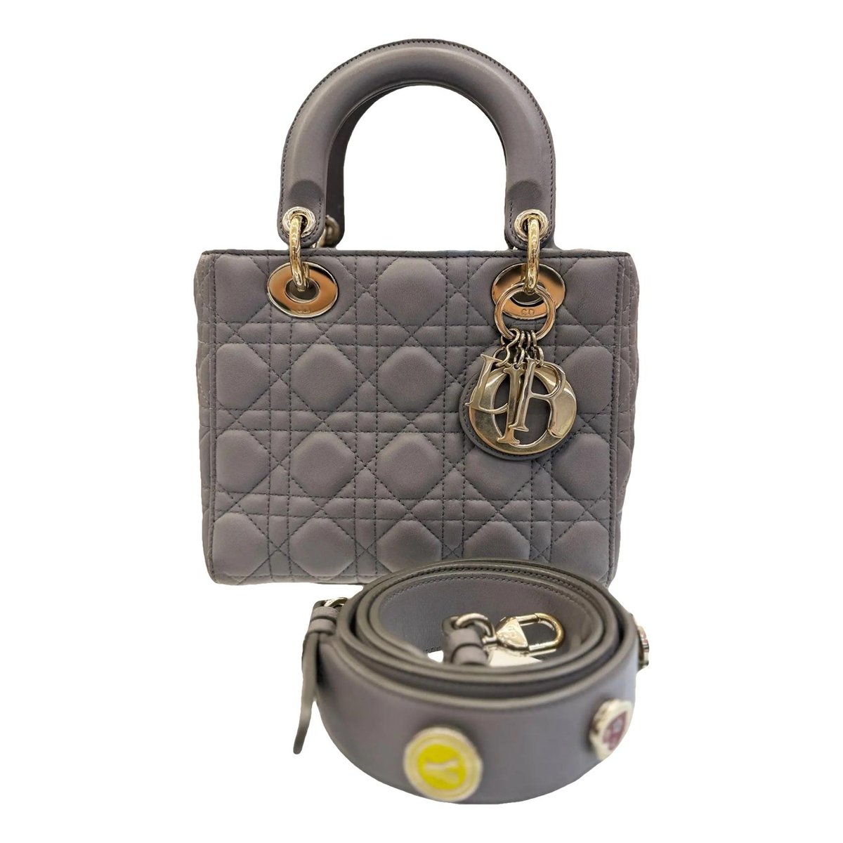 Lady Dior leather handbag