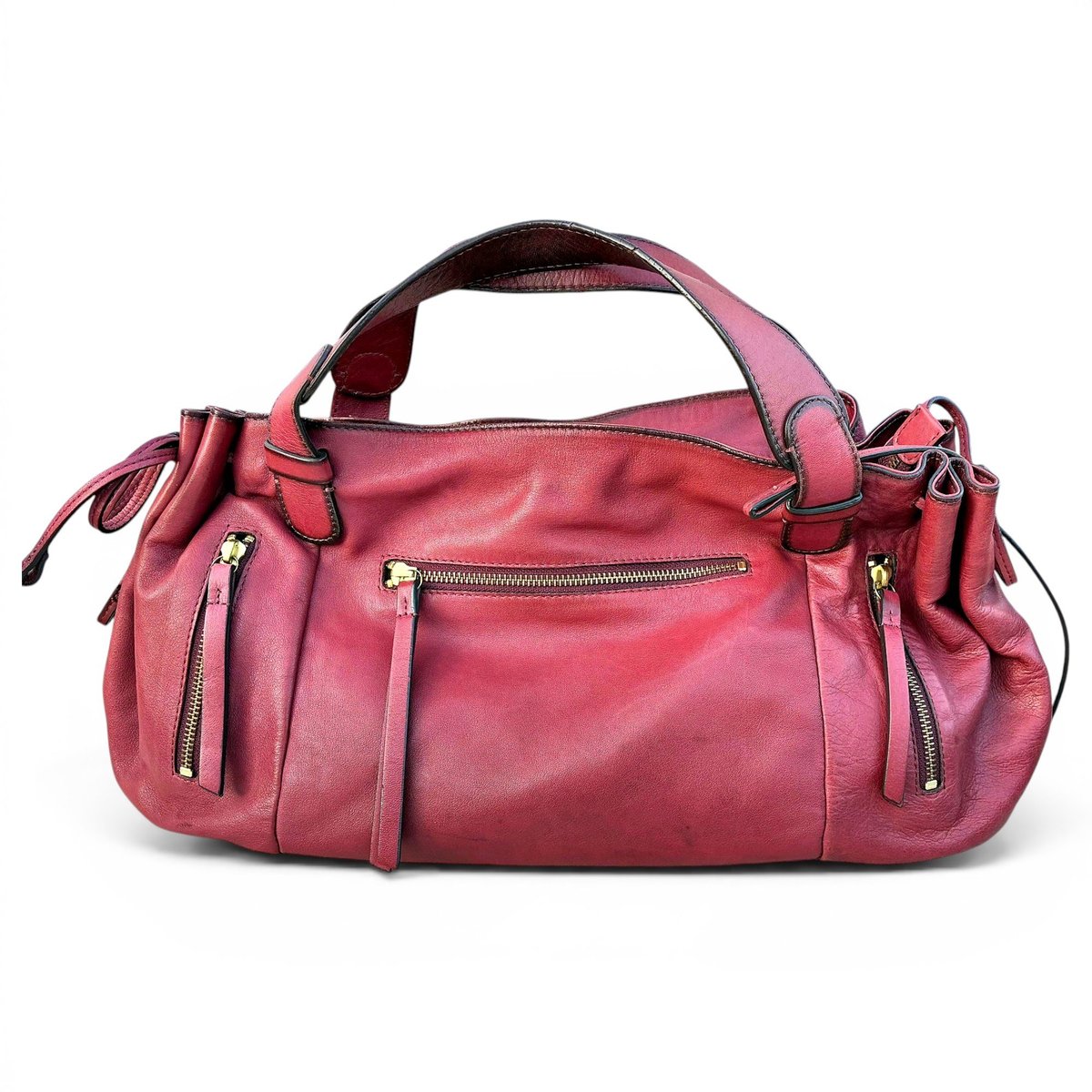 36 H leather handbag