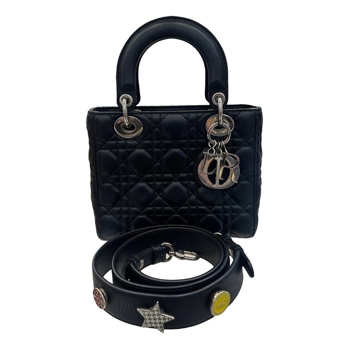 Lady Dior leather handbag
