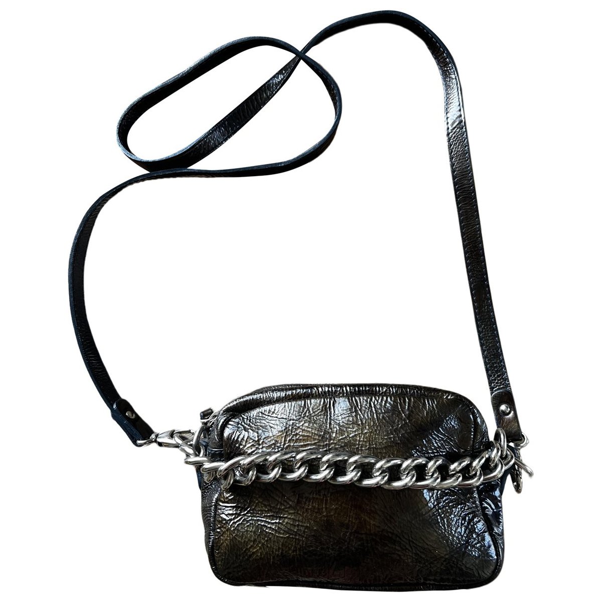 Leather crossbody bag