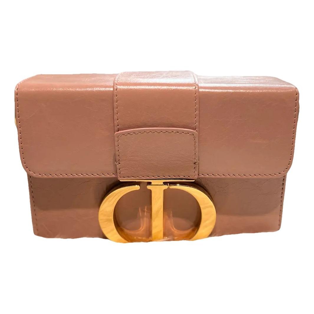 30 Montaigne Box leather handbag