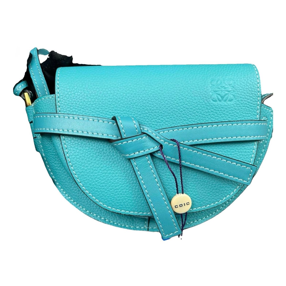Gate leather crossbody bag