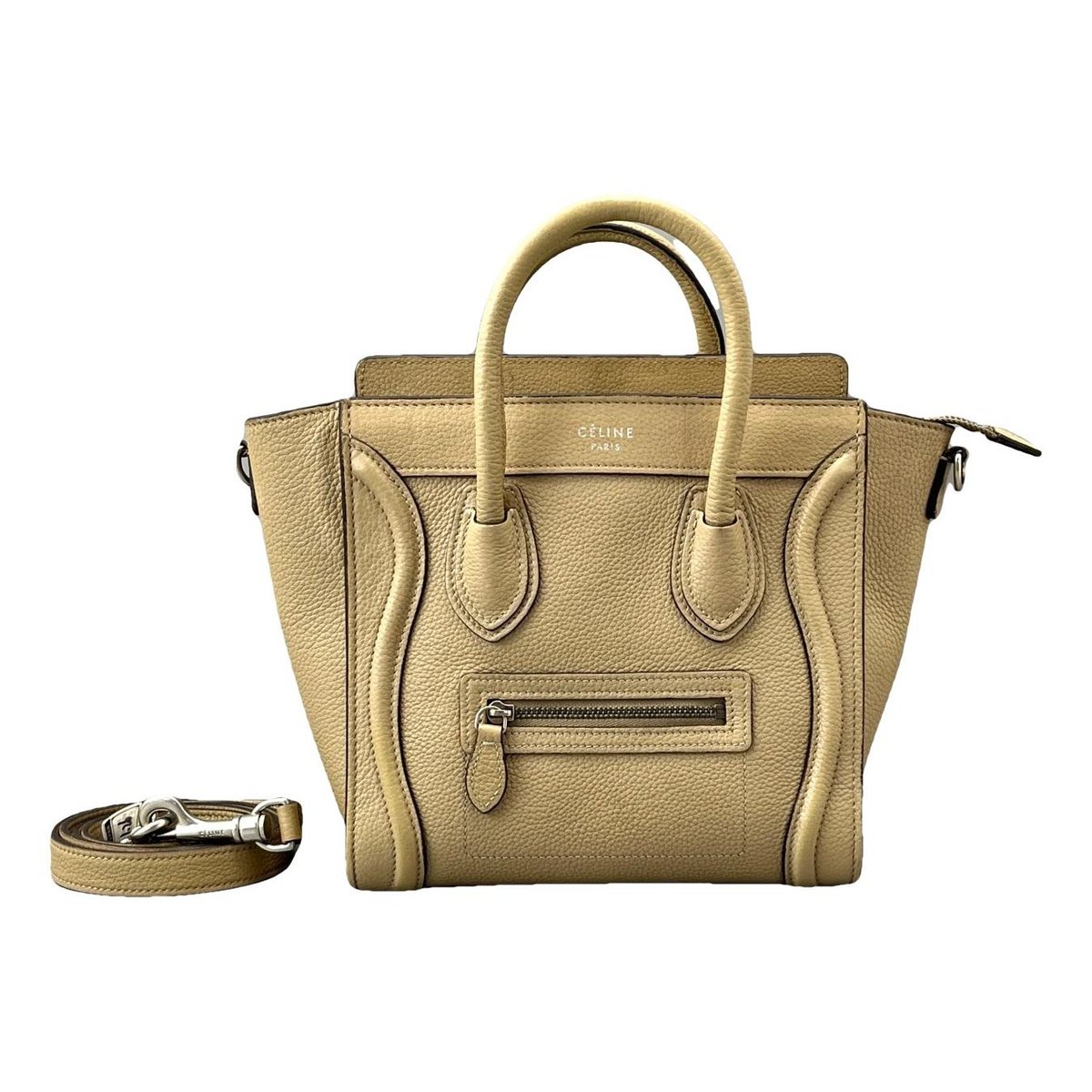 Nano Luggage leather handbag
