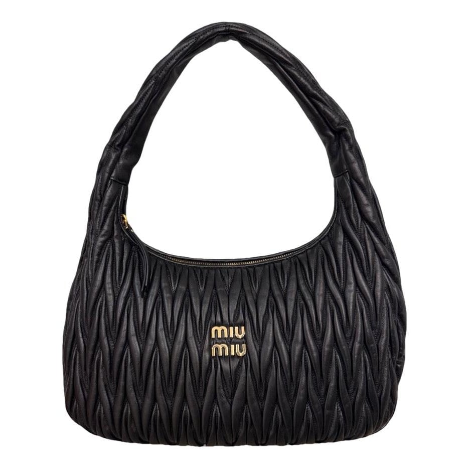 Miu Wander leather handbag