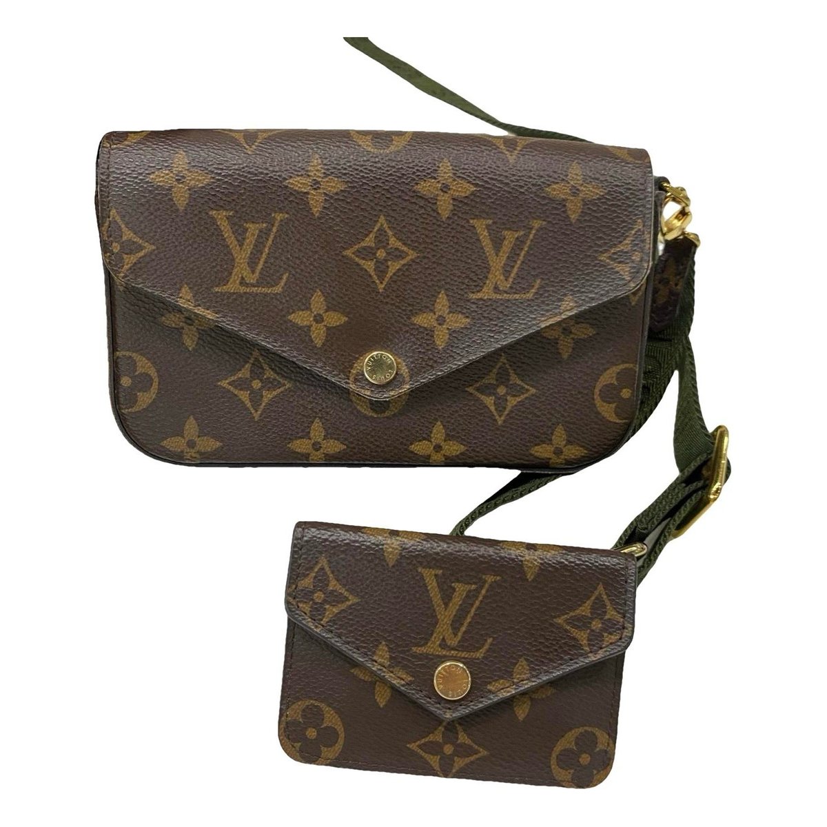 Félicie Strap & Go vinyl crossbody bag