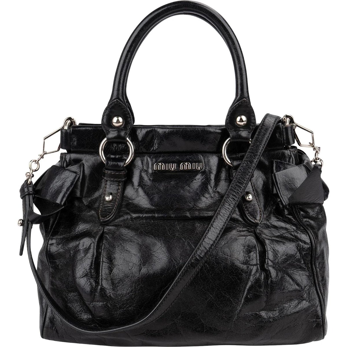 Vitello leather handbag