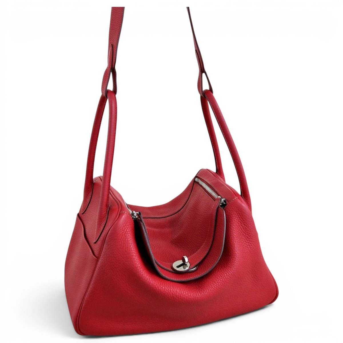 Lindy leather handbag