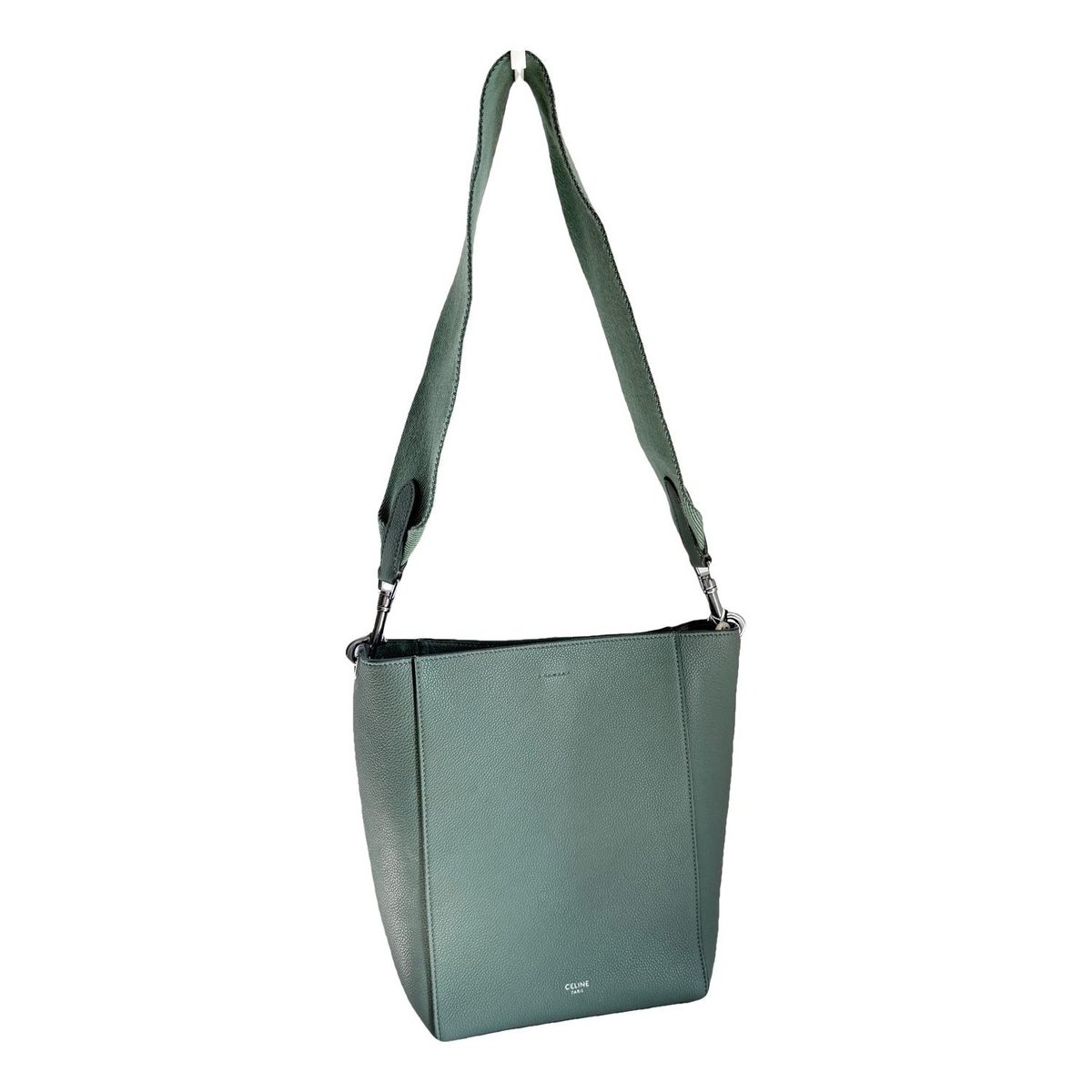 Seau Sangle leather handbag