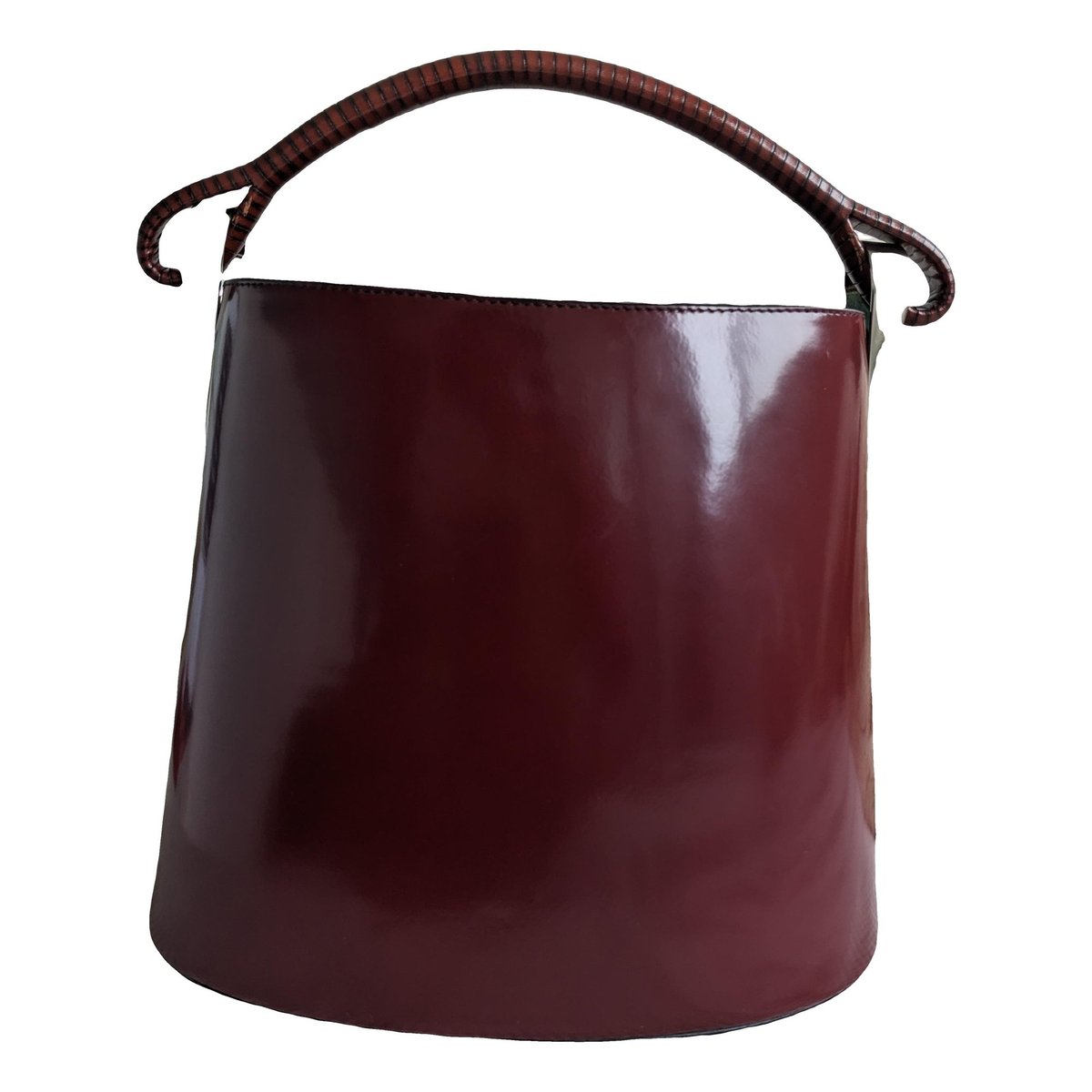 Pagodon leather handbag
