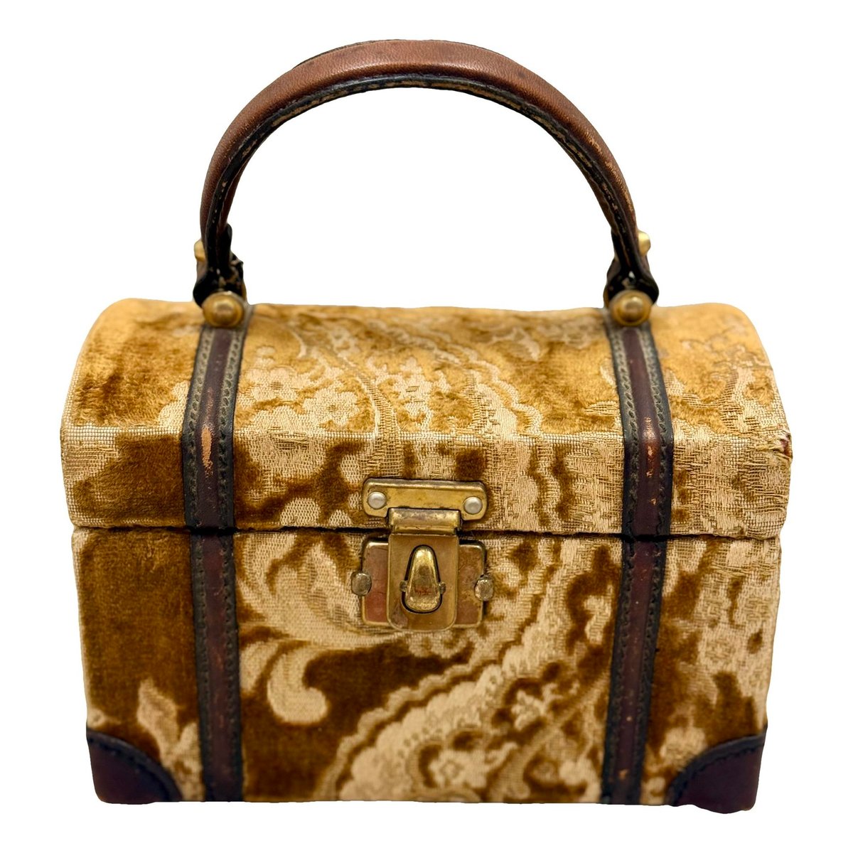 Velvet handbag