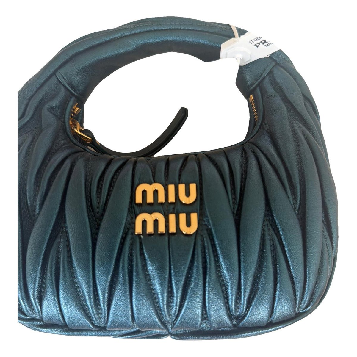 Miu Wander leather handbag