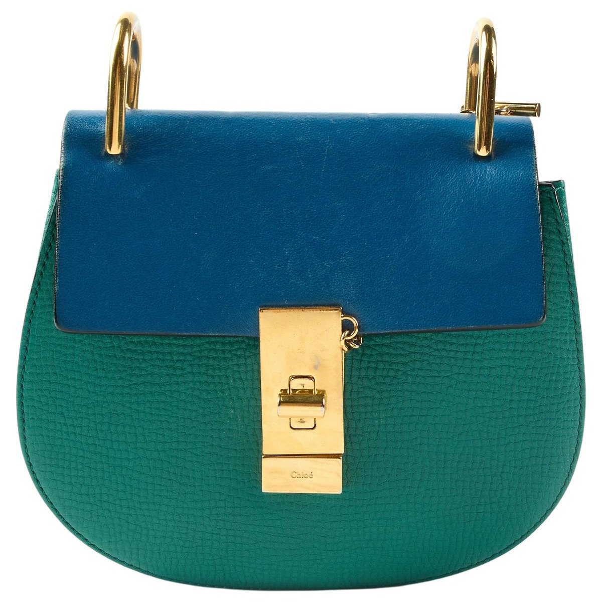 Drew leather crossbody bag