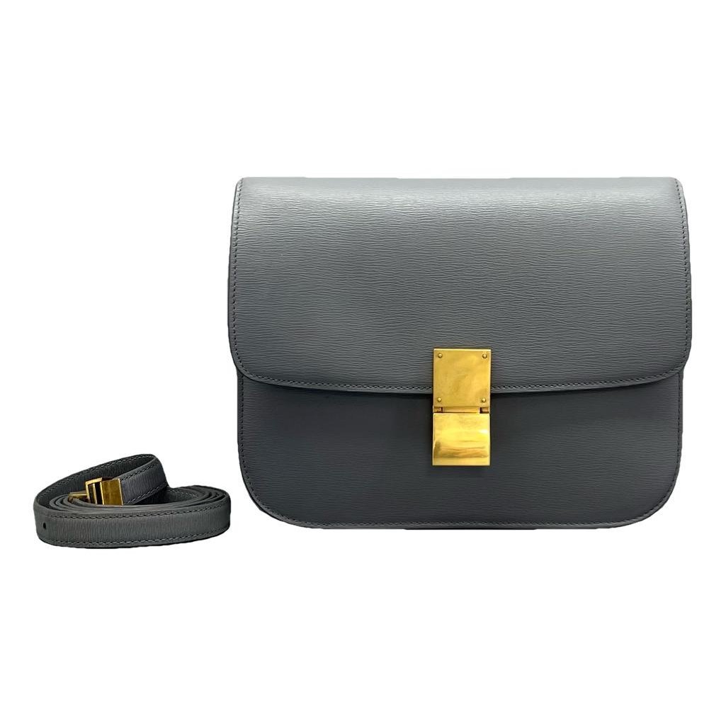 Classic leather handbag