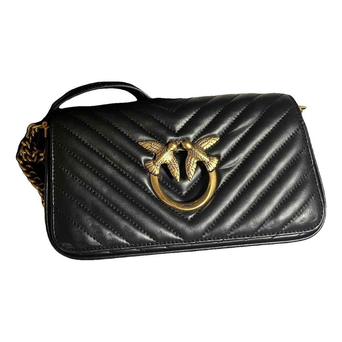 Leather crossbody bag