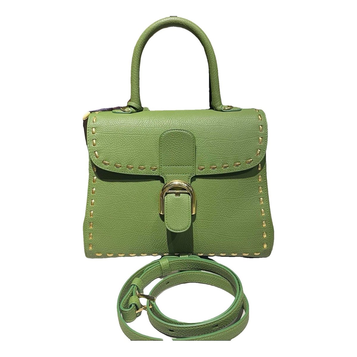 Brillant leather handbag