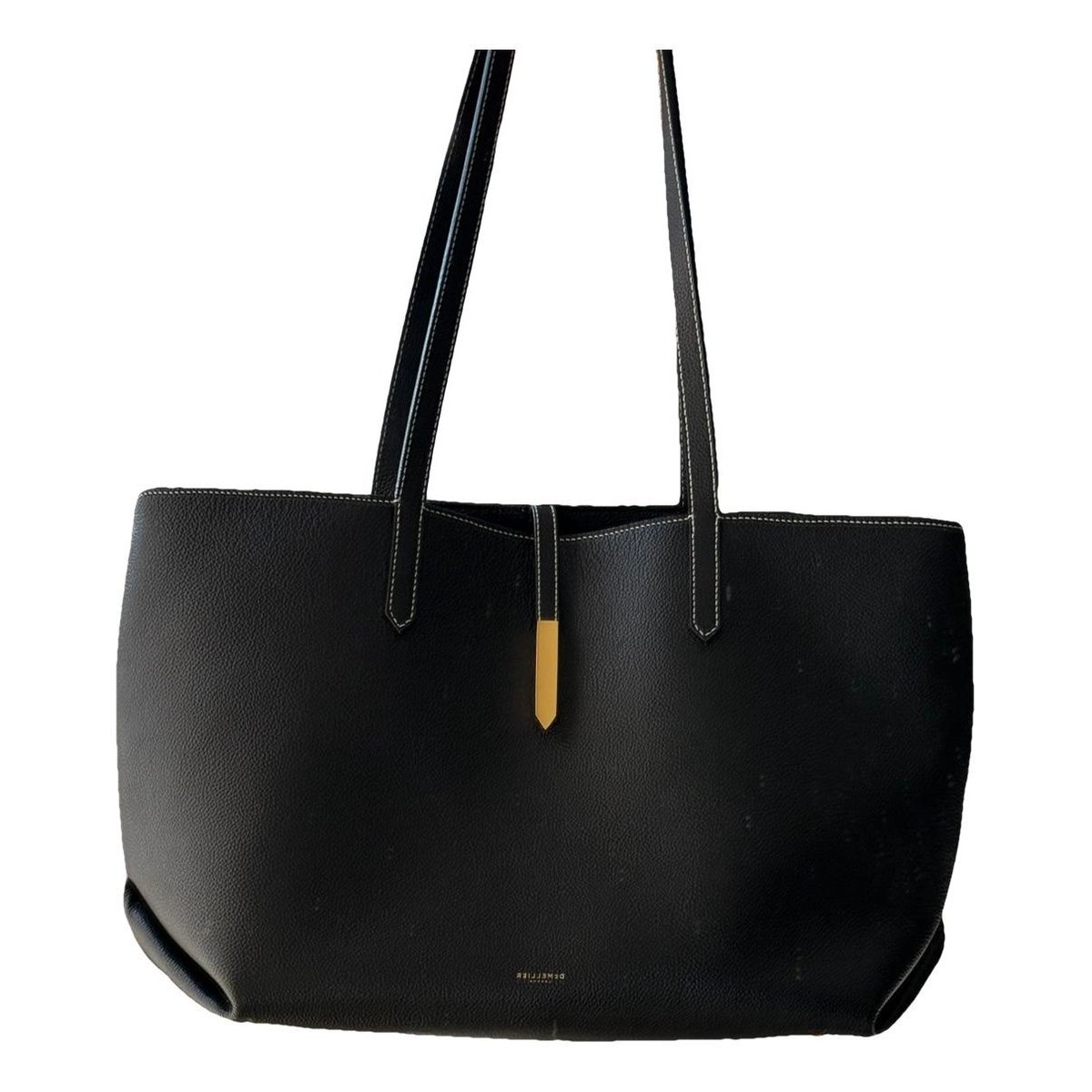 Leather tote